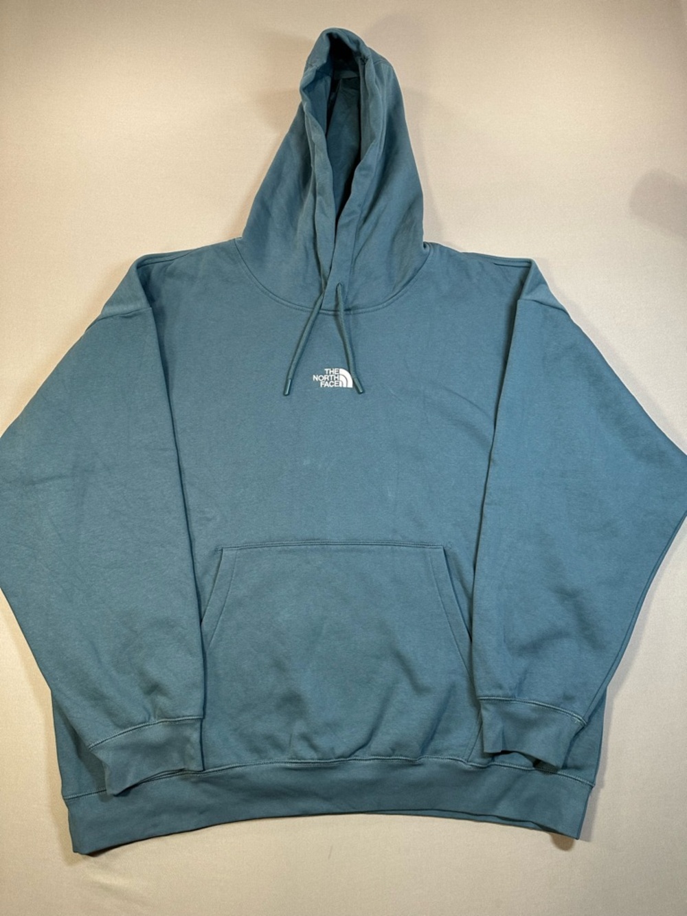 The North Face Blue Essential Oversized Hoodie Sweatshirt - Womens XL - Picture 2 of 16